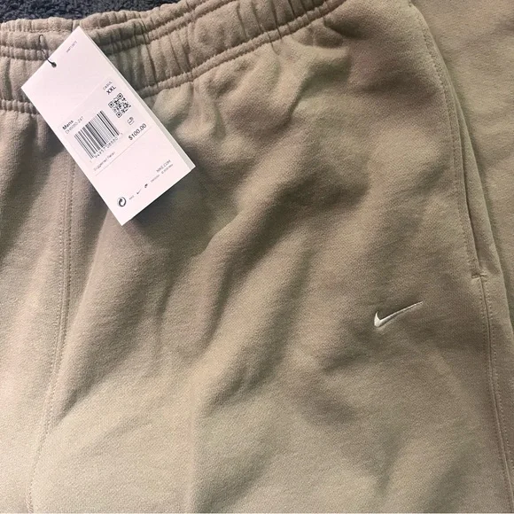Nike Men’s Tan Beige Sweatpants Joggers Size XXL